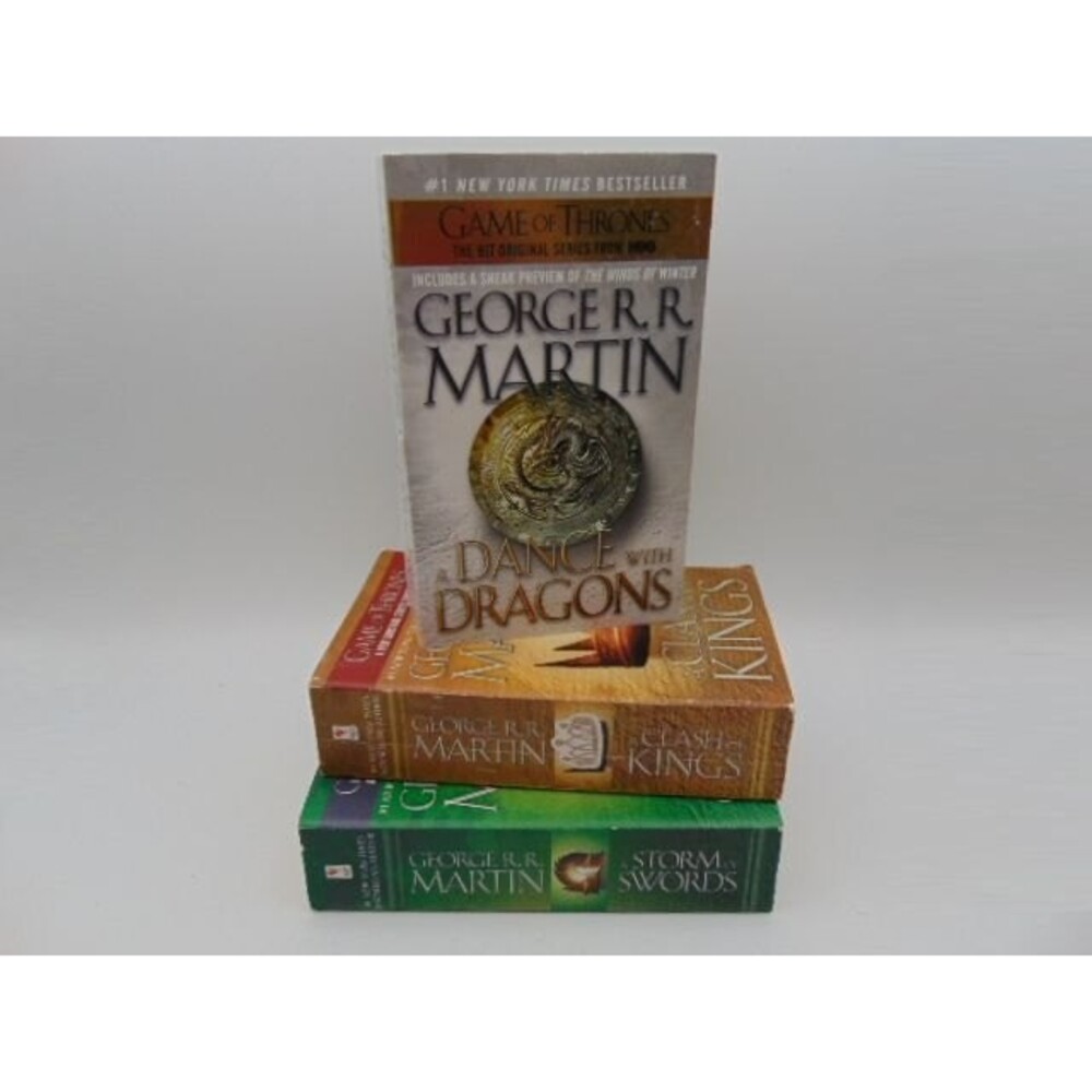 A Song of Ice and Fire Ser.: A Clash of Kings, A Storm of Swords, A Dance w/ Dra